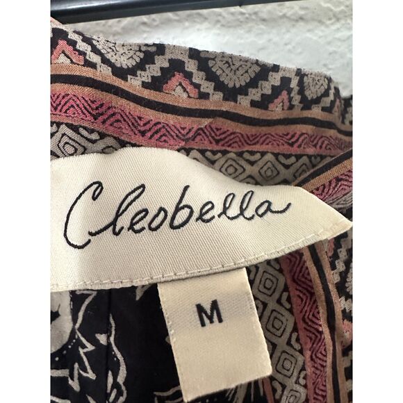 Cleobella Bohemian Western Side Slit Maxi Midi Skirt Size Medium - Picture 7 of 9